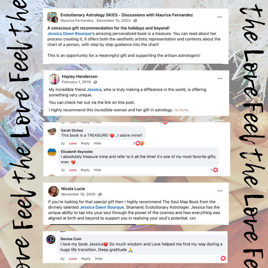 The Soul Map ~ Bespoke Birthday Book.