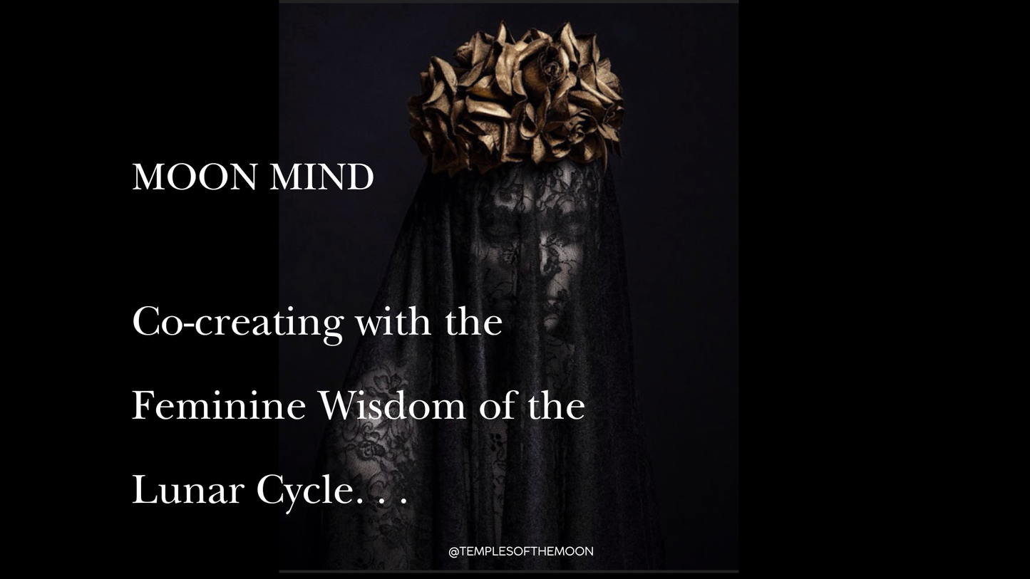 LIVE Moon Mind Workshop - The Sacred Technology of the Lunar Cycle 19th - January 17th